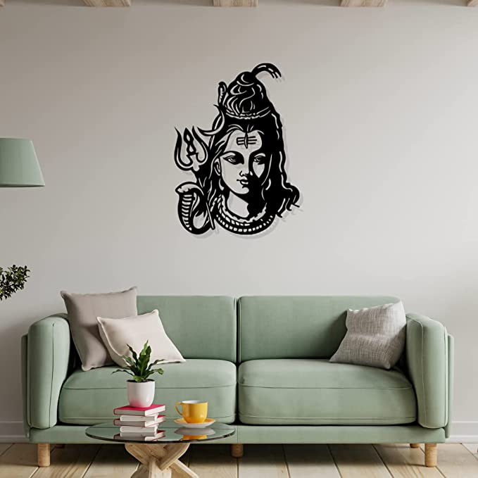 Lord Shiva Metal Wall Art