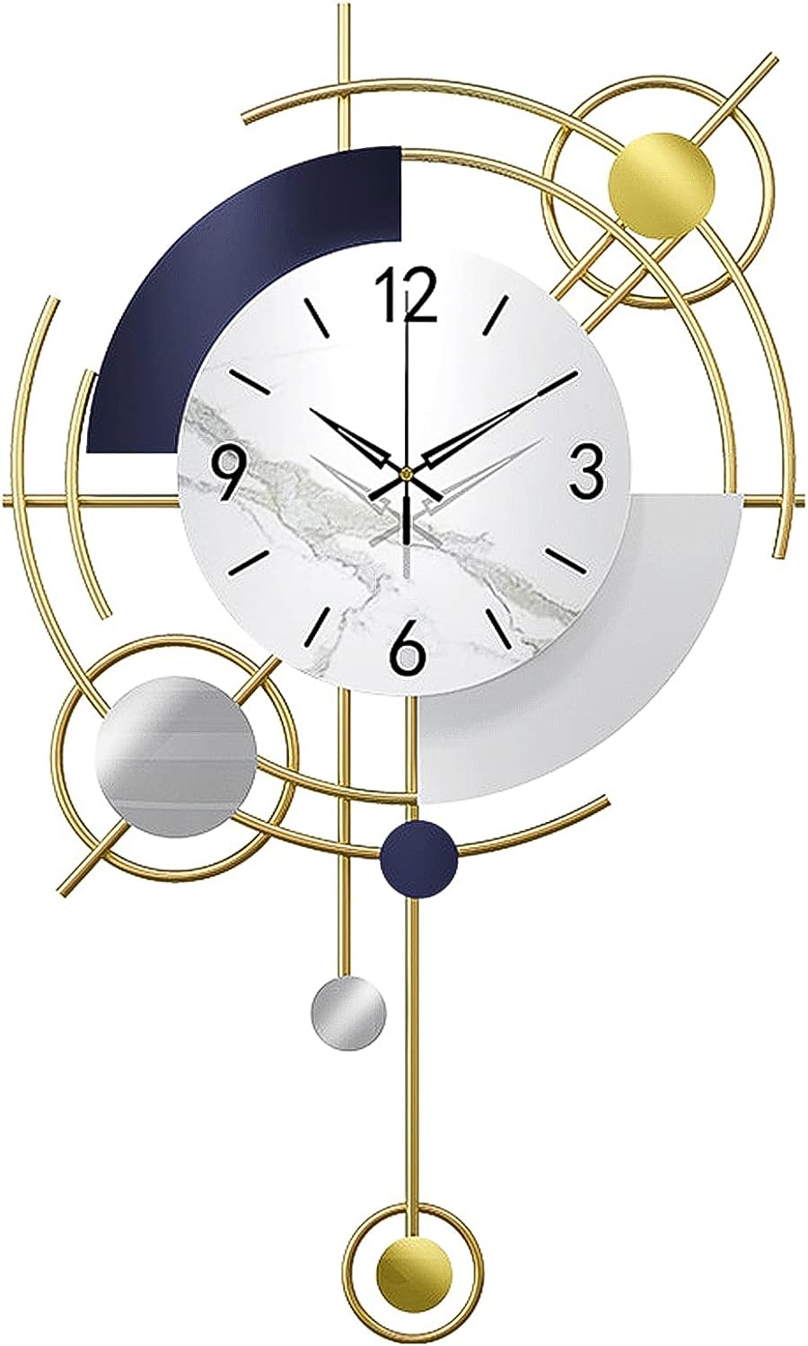 Modern Metal Wall Clock