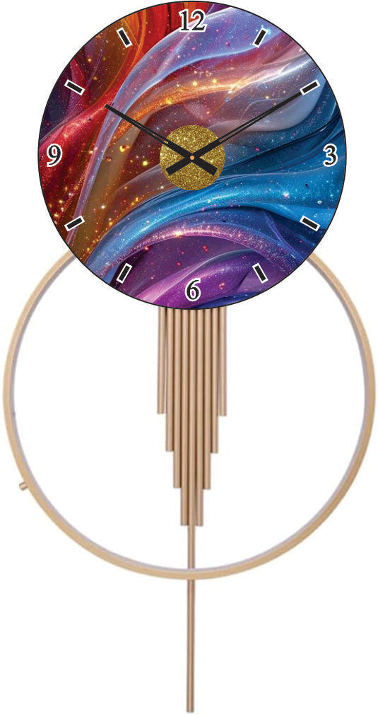 Modern Metal Wall Clock