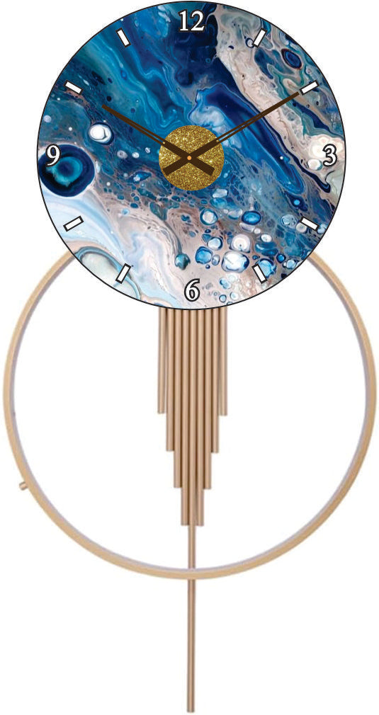 Modern Metal Wall Clock
