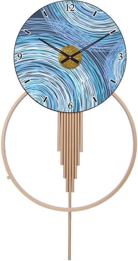 Modern Metal Wall Clock