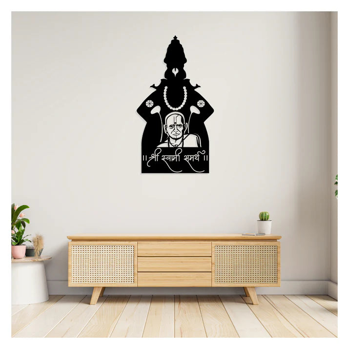 Swami Samarth Metal Wall Art