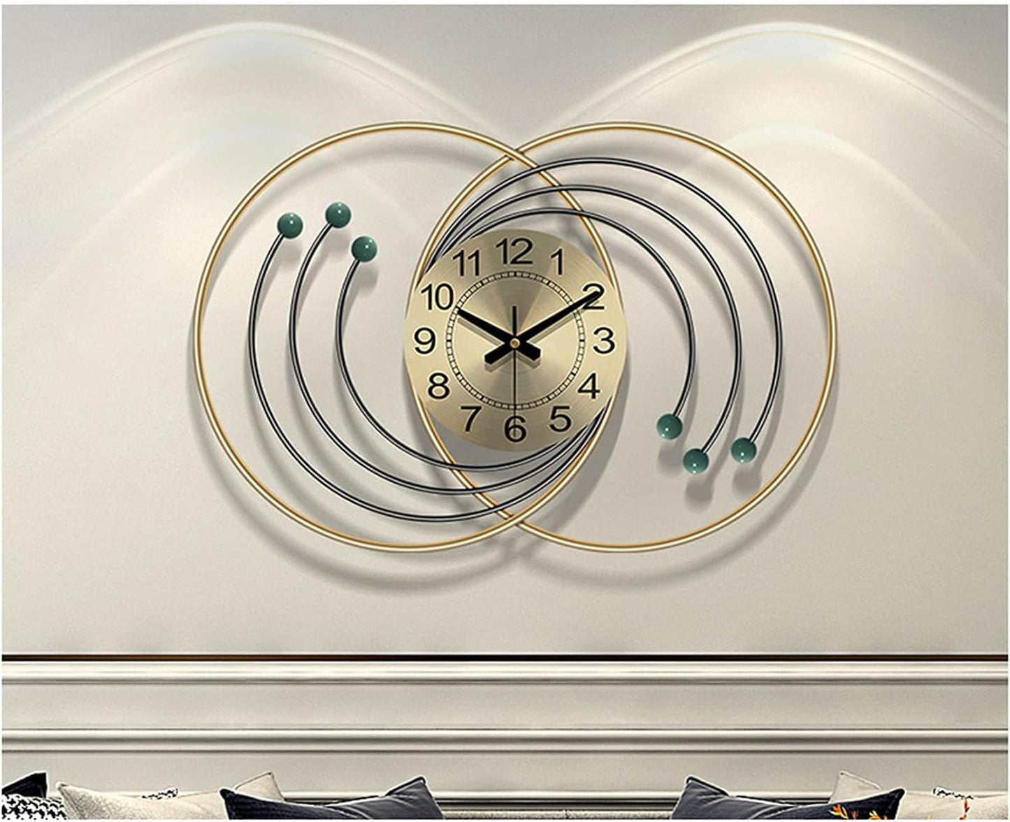 Modern Design Metal Wall Clock