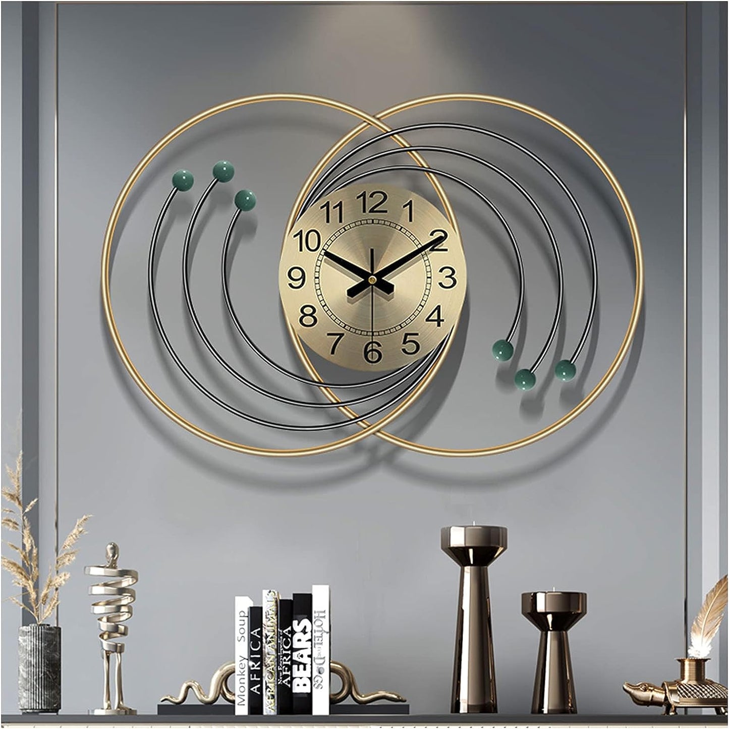 Modern Design Metal Wall Clock