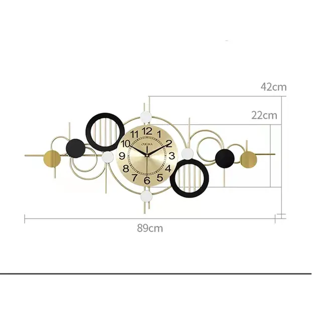 Modern Design Metal Wall Clock