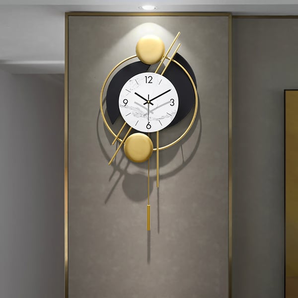 Modern Metal Wall Clock