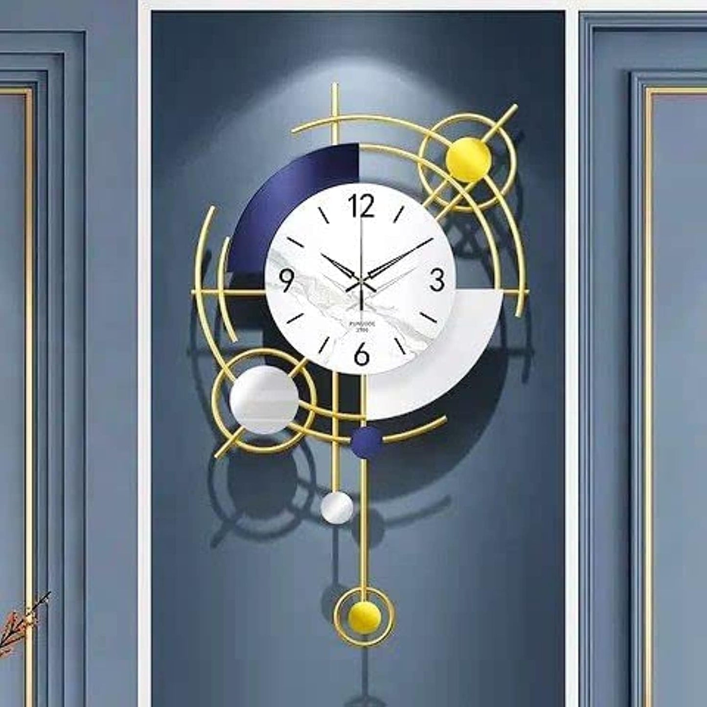 Modern Metal Wall Clock