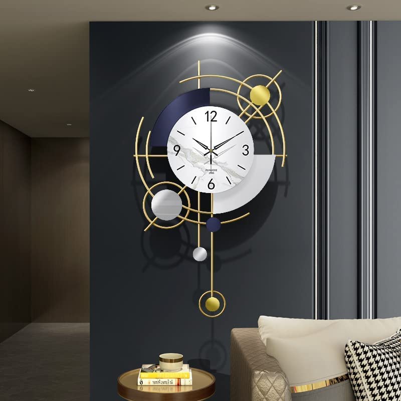 Modern Metal Wall Clock