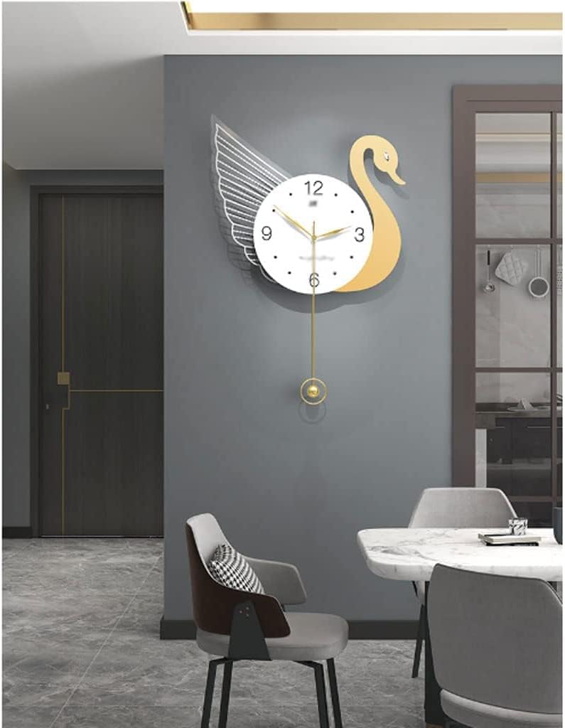 Duck Design Modern Metal Wall Clock