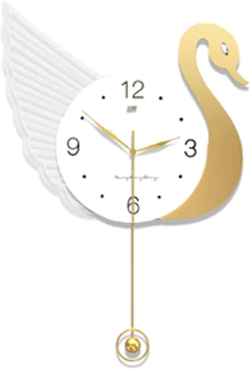 Duck Design Modern Metal Wall Clock