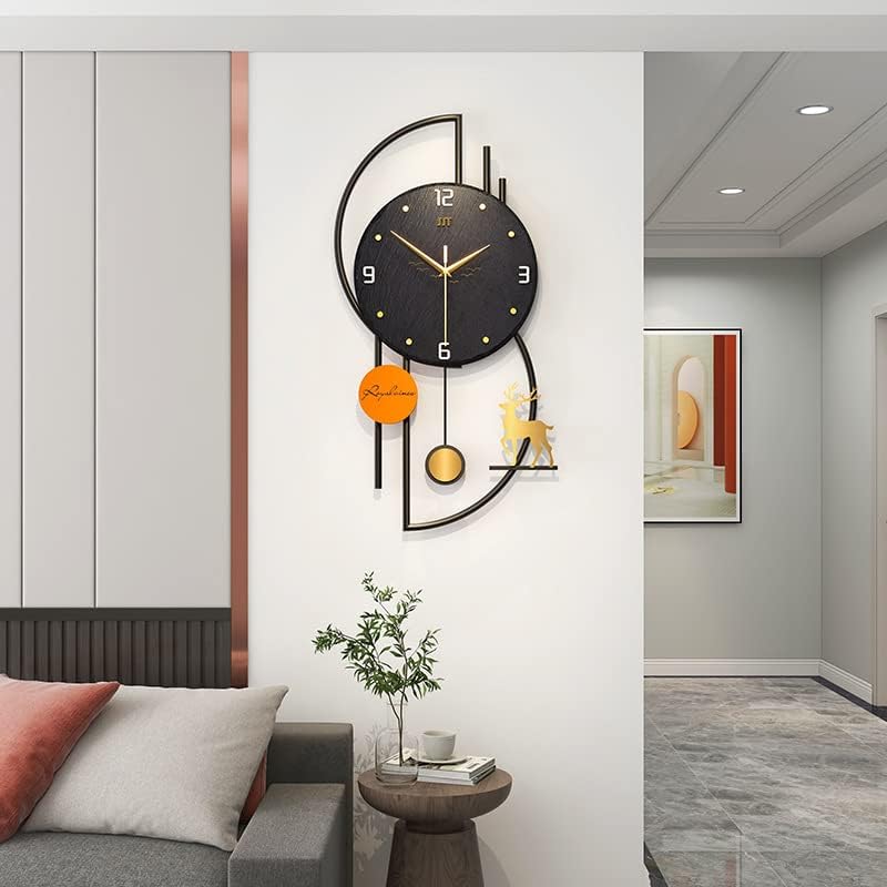 Modern Metal Wall Clock