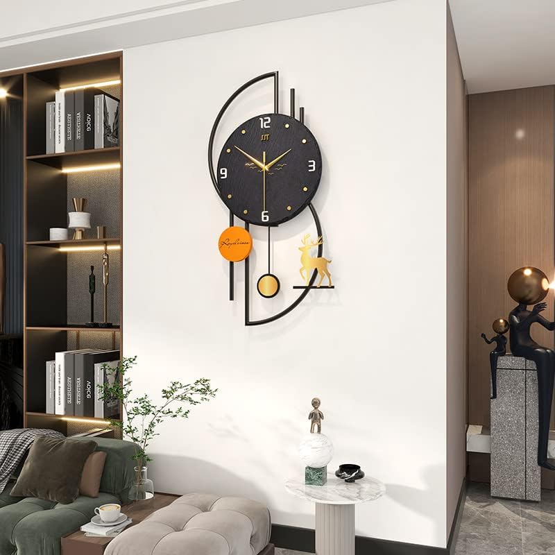 Modern Metal Wall Clock