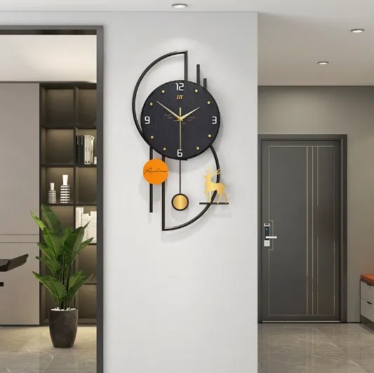 Modern Metal Wall Clock