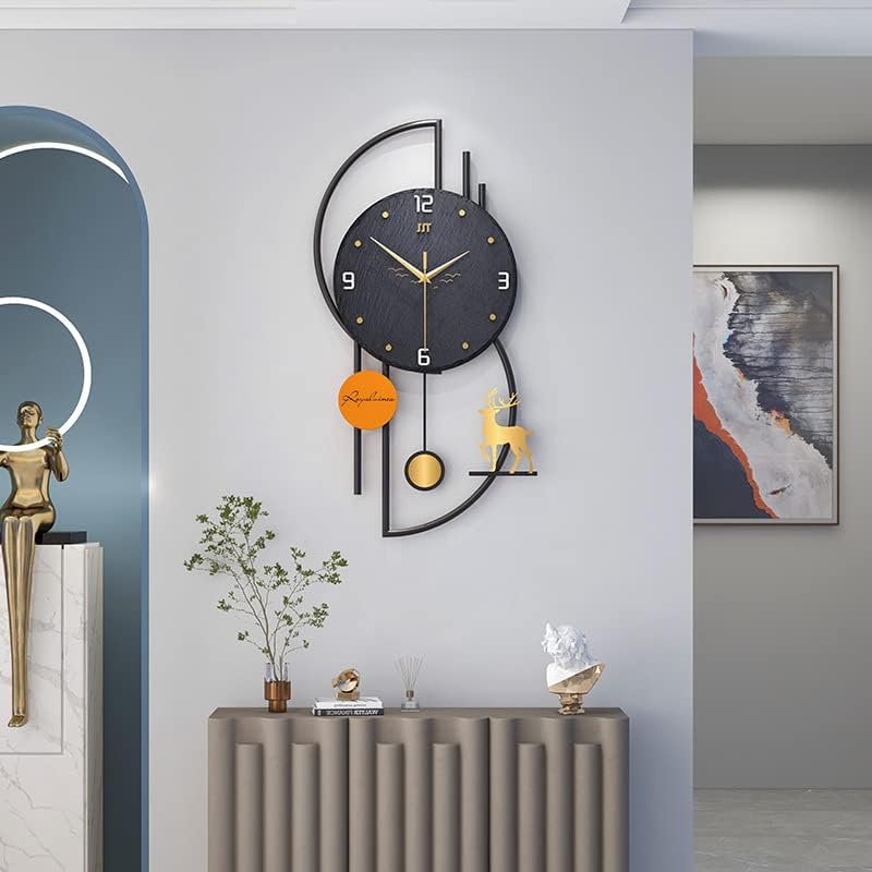 Modern Metal Wall Clock