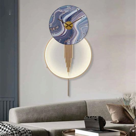 Modern Metal Wall Clock