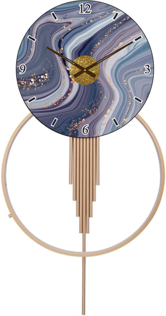 Modern Metal Wall Clock
