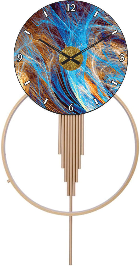 Modern Metal Wall Clock