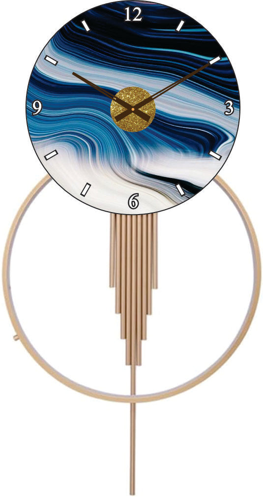 Modern Metal Wall Clock