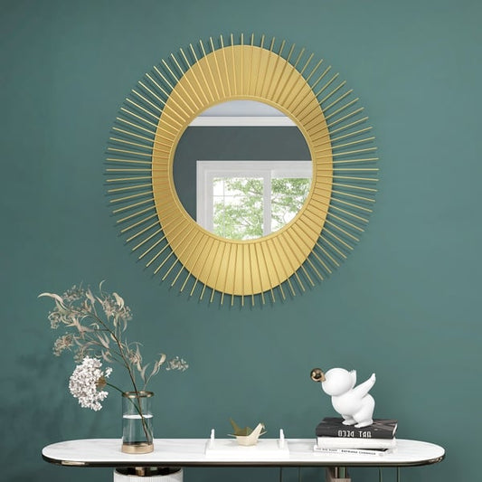 Modern Metal Wall Mirror