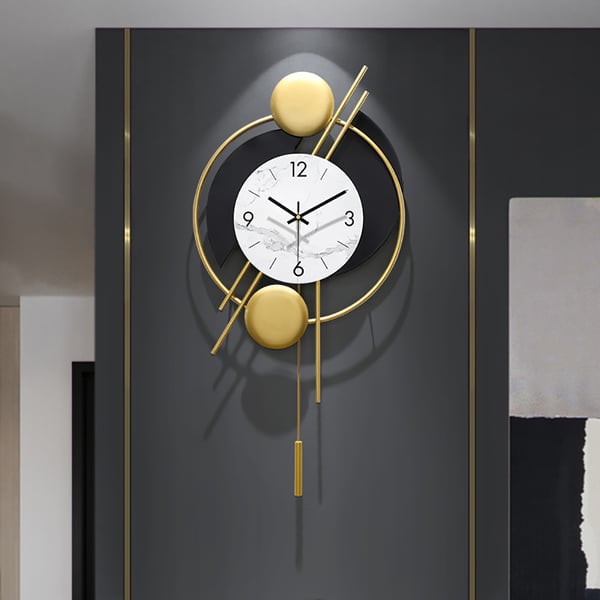 Modern Metal Wall Clock