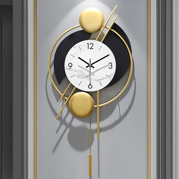 Modern Metal Wall Clock