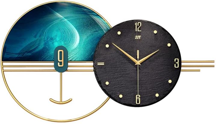 Gradient Design Modern Metal Wall Clock