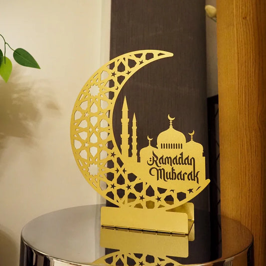 Ramadan Mubarak Metal Tabletop Décor