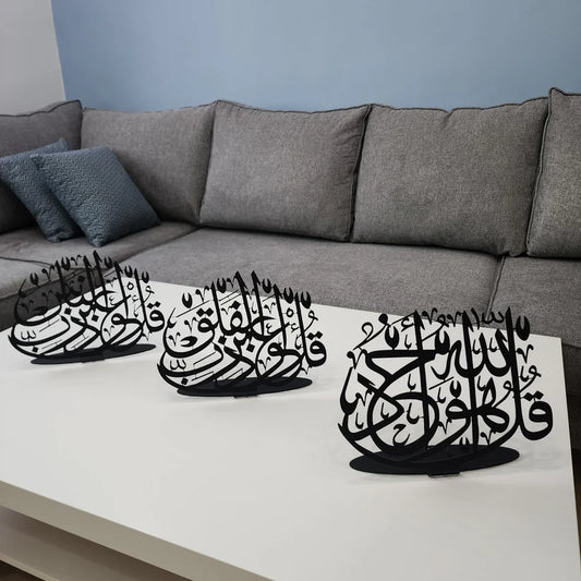 3 Quls Metal Tabletop Décor