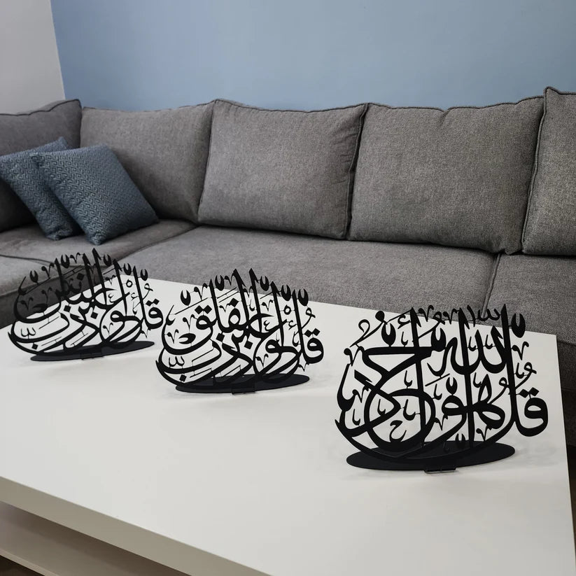 3 Quls Metal Tabletop Décor