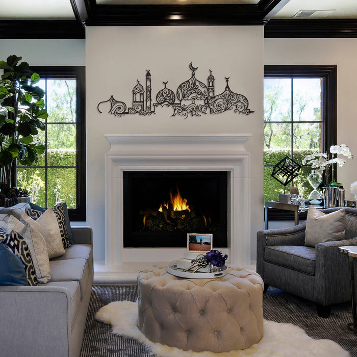 Masjid Metal Islamic Wall Art