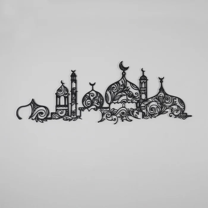 Masjid Metal Islamic Wall Art