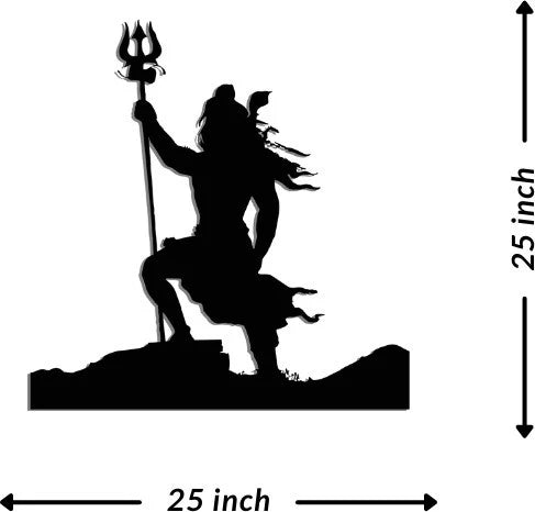 Lord Hanuman Metal Wall Art